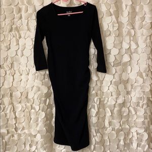 Black size xs maternity dress